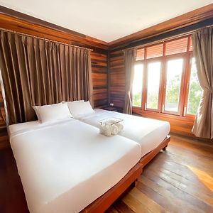 Wooden Chalet Triple